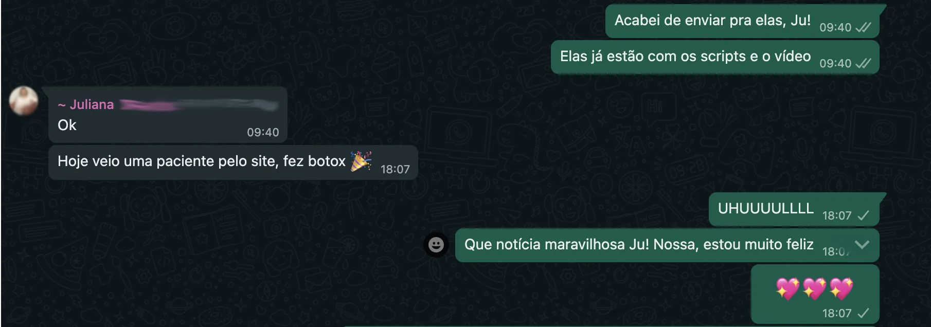 15 solicitações de exame em uma semana!
