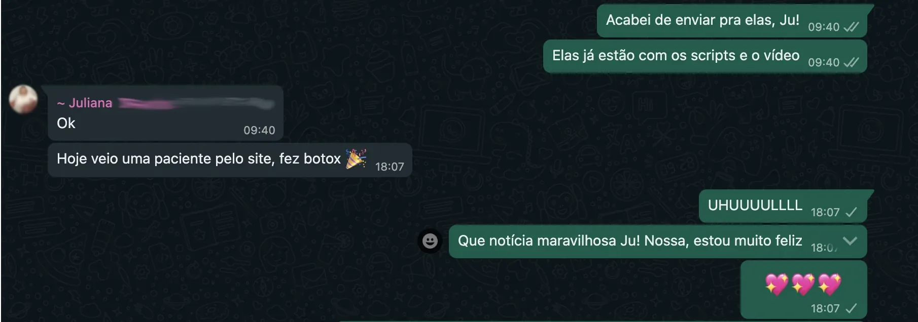 15 solicitações de exame em uma semana!